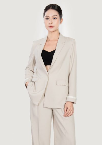 ÁO BLAZER 1 LỚP NJ0250
