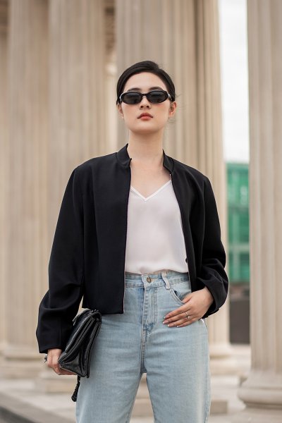 ÁO BOMBER NJ0297 N