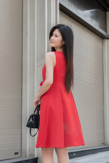 VÁY 2 NƠ DÁNG DÀI  ND0412 N